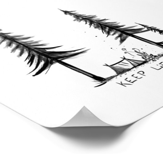 Het eenvoudige leven poster (Hoek)