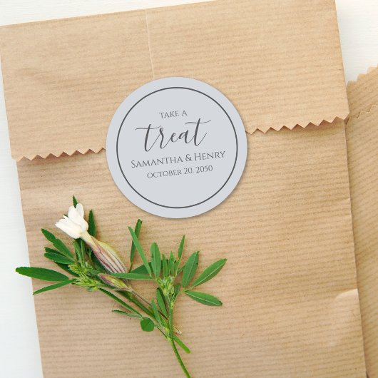 Het eenvoudige Lichte Blauwe Manuscript van het hu Ronde Sticker