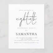 Het Eenvoudige Manuscript van de begroting 80th Bi (Voorkant)