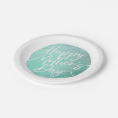 Het eenvoudige manuscript van de Dag van de waterv Papieren Bordje (Gekanteld)