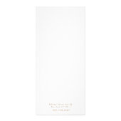 Het eenvoudige Menu van de Dienst van de Lijst van (Achterkant)