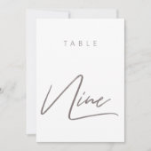 Het eenvoudige Moderne Aantal van de Lijst van de  (Voorkant)