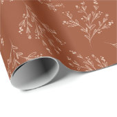 Het eenvoudige Palet van de Kleur van de Herfst va Cadeaupapier (Rol Hoek)