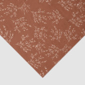 Het eenvoudige Palet van de Kleur van de Herfst va Tissuepapier (Detail)