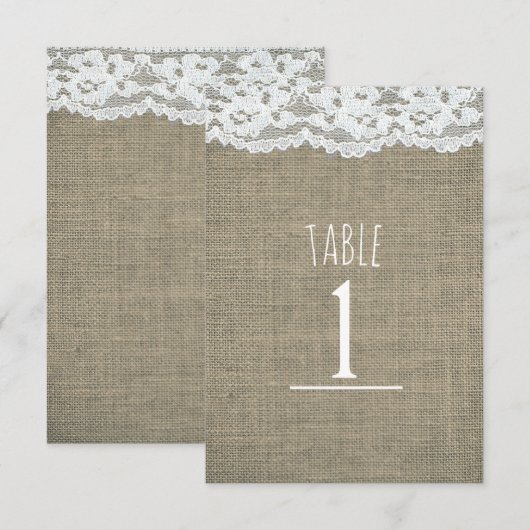 Het eenvoudige Rustige Aantal van de Brektafel van Kaart (Voorkant / Achterkant)