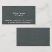 Het eenvoudige Visitekaartje van de Tandarts van (Voorkant / Achterkant)