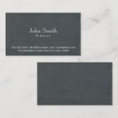 Het eenvoudige Visitekaartje Van het Achtergrond (Voorkant / Achterkant)
