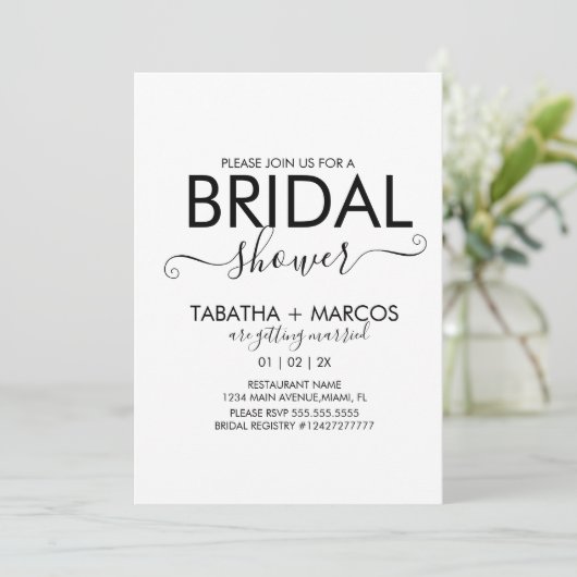 Het eenvoudige Vrijgezellenfeest van het Manuscrip Kaart (Staand voorkant)