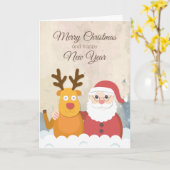 Het eenvoudige Wenskaart van de Vakantie van Kaart (Gele Bloem)