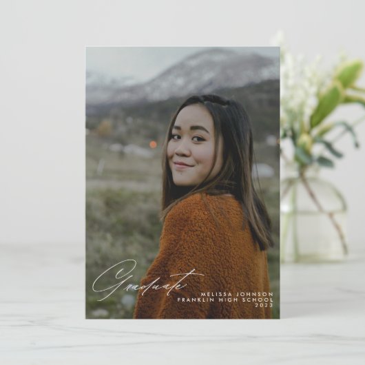 Het eenvoudige Witte Manuscript van het Handschrif Aankondiging (Staand voorkant)