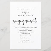 Het Eenvoudige Zwarte Witte Manuscript van de begr (Voorkant)