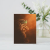 het eenzame briefkaart van de fantasiekunst (Staand voorkant)