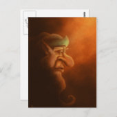 het eenzame briefkaart van de fantasiekunst (Voorkant / Achterkant)