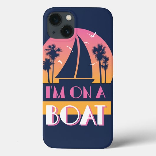 Het eenzame eiland - ik ben op een boot Case-Mate iPhone case (Achterkant)