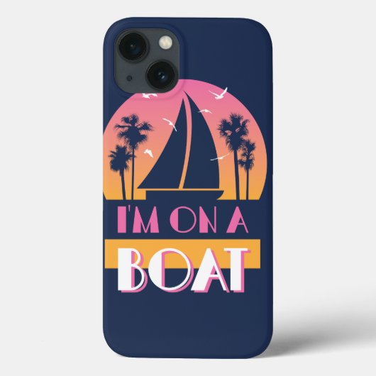Het eenzame eiland - ik ben op een boot Case-Mate iPhone case (Achterkant)