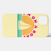 Het eenzame eiland op een boot Case-Mate iPhone case (Achterkant (horizontaal))