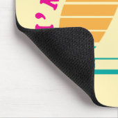 Het eenzame eiland op een boot muismat (Hoek)