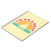 Het eenzame eiland op een boot notitieboek (Linkerzijde)