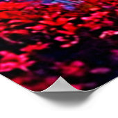 Het eenzame ontwerp van Magical Forest Girl Poster (Hoek)