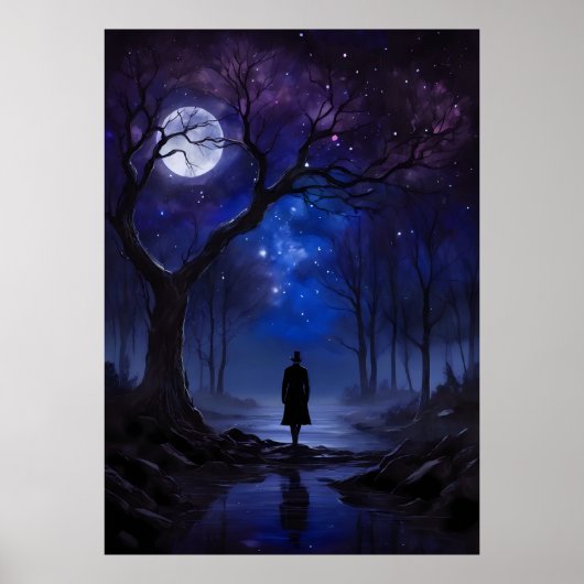 Het eenzame pad poster (Voorkant)