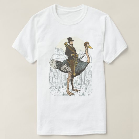 Het eenzame ranger t-shirt (Design voorkant)