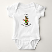 Het eerste Chrismukkah Baby Shirt personaliseren (Voorkant)