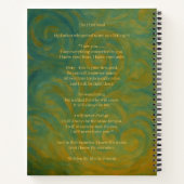 "Het eerste geloofszaad" spiraalvormig Notitieboek (Achterkant)