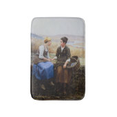 Het eerste grief (sympathie in Bereavement) Badmat (Voorkant Verticaal)