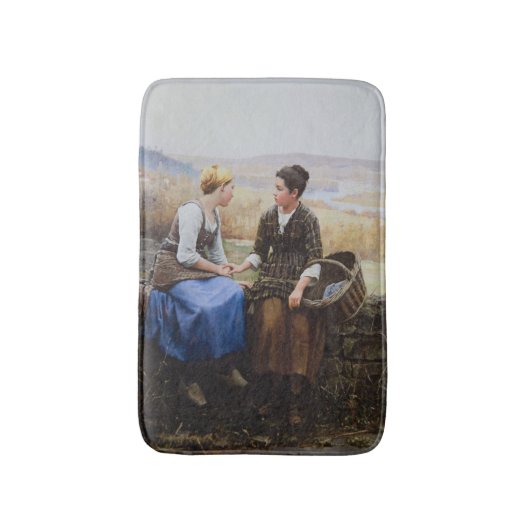 Het eerste grief (sympathie in Bereavement) Badmat (Voorkant Verticaal)