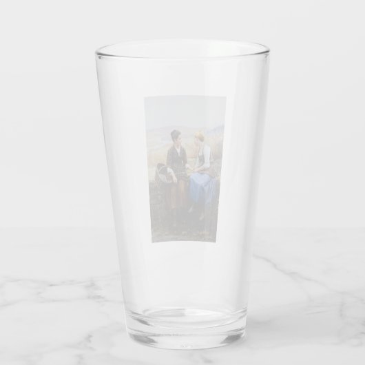 Het eerste grief (sympathie in Bereavement) Glas (Achterkant)