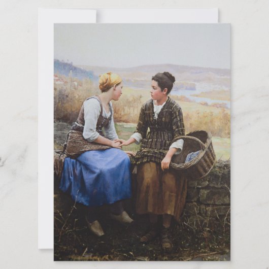 Het eerste grief (sympathie in Bereavement) Kaart (Voorkant)