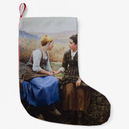 Het eerste grief (sympathie in Bereavement) Kleine Kerstsok