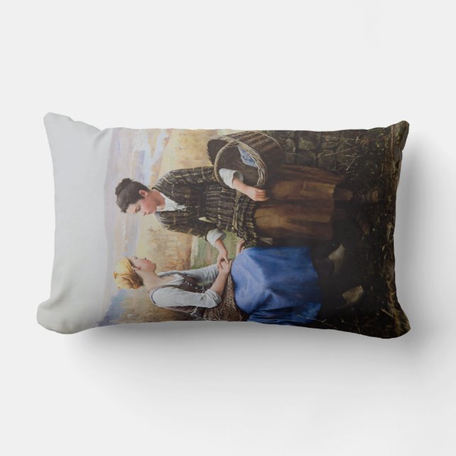 Het eerste grief (sympathie in Bereavement) Kussen (Voorkant)