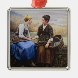 Het eerste grief (sympathie in Bereavement) Metalen Ornament