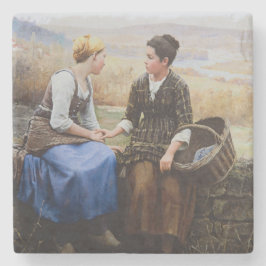 Het eerste grief (sympathie in Bereavement) Stenen Onderzetter