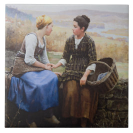 Het eerste grief (sympathie in Bereavement) Tegeltje