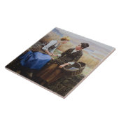 Het eerste grief (sympathie in Bereavement) Tegeltje (Zijkant)