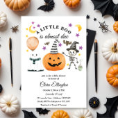 Het eerste Halloween Baby shower van Little Pumpki Kaart