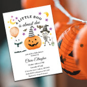Het eerste Halloween Baby shower van Little Pumpki Kaart
