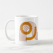 Het eerste is koffie (in het geel) koffiemok (Links)