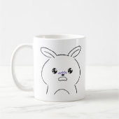 Het eerste is koffie (konijn) koffiemok (Links)