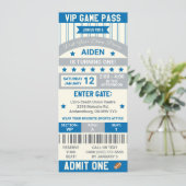 Het eerste jaar naar beneden! Verjaardag football Kaart (Staand voorkant)