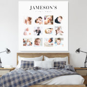 Het eerste jaar van de conservatieve baby: het kal canvas afdruk (Insitu (Slaapkamer))