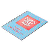 Het eerste jaar van de individuele baby notitieboek (Linkerzijde)