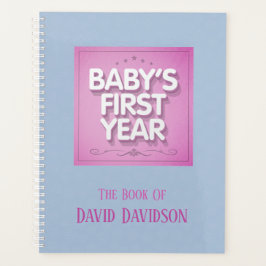 Het eerste jaar van de individuele baby planner