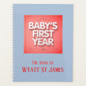 Het eerste jaar van de individuele baby planner (Voorkant)