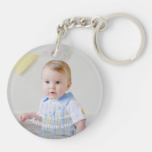 Het eerste Jubileum van de Dag van de Aangepast Fo Sleutelhanger (Achterkant)