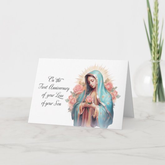 Het eerste Jubileum van het verlies van de gezegen Kaart (Voorkant)