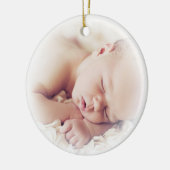 Het eerste kerst Ornament van de pasgeboren baby (Links)