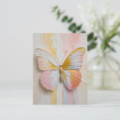 Het eerste licht van de monarch feestdagenkaart (Staand voorkant)